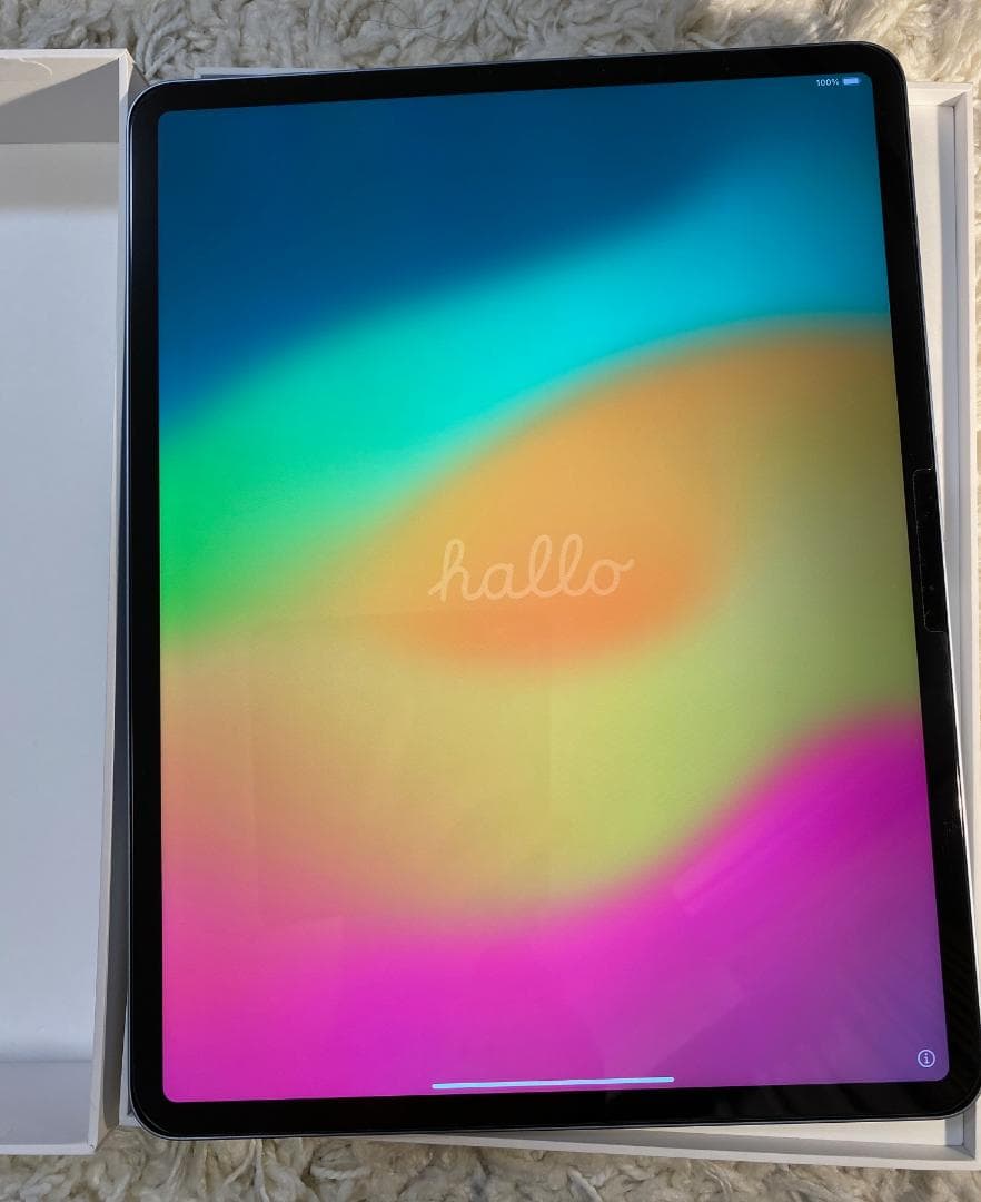 美品 刻印入 iPad Air 13インチ M2 第6世代 256GB ブルー