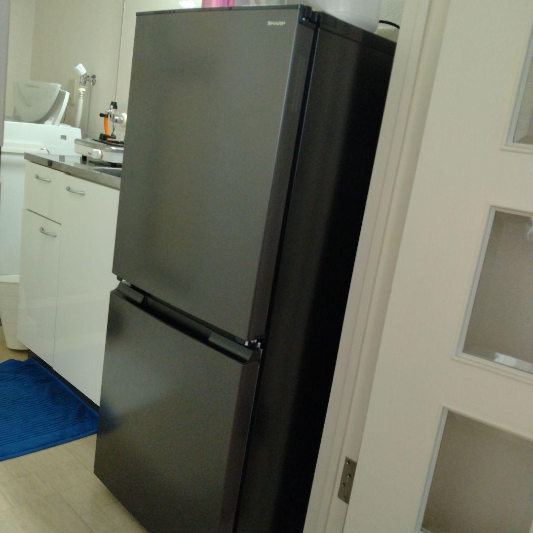 SHARP 2024年製どっちも付替可能ドア冷蔵庫152Ｌ