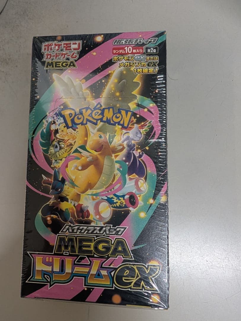 ポケモンカードゲーム MEGAドリームex　1ボックス　シュリンク付き