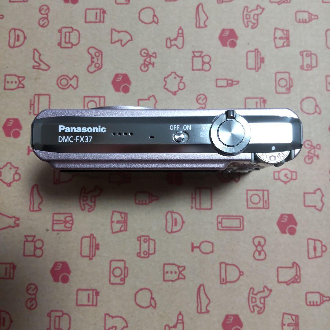 Panasonic LUMIX デジタルカメラ DMC-FX37 ピンク