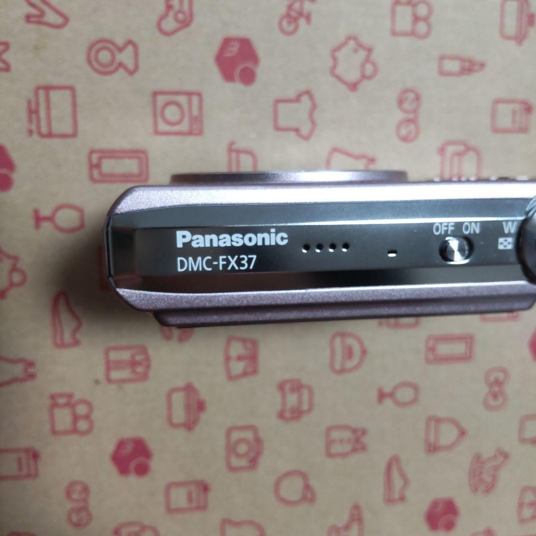 Panasonic LUMIX デジタルカメラ DMC-FX37 ピンク