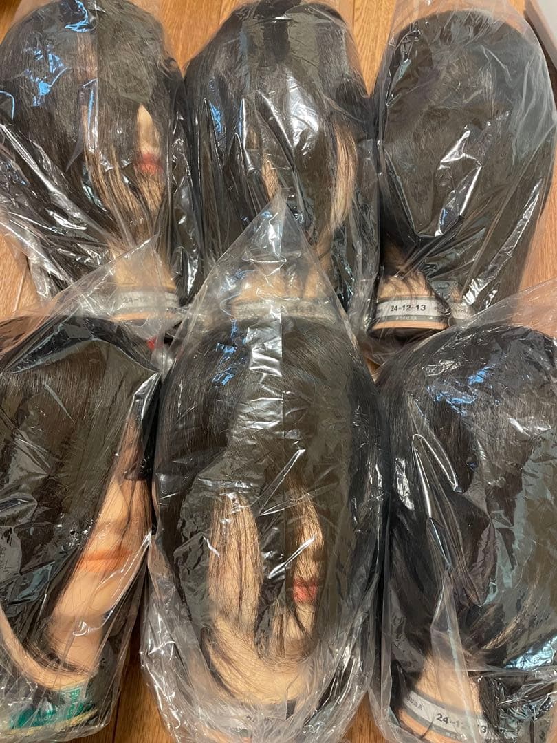 美容師　国家試験　ウィッグ　6体