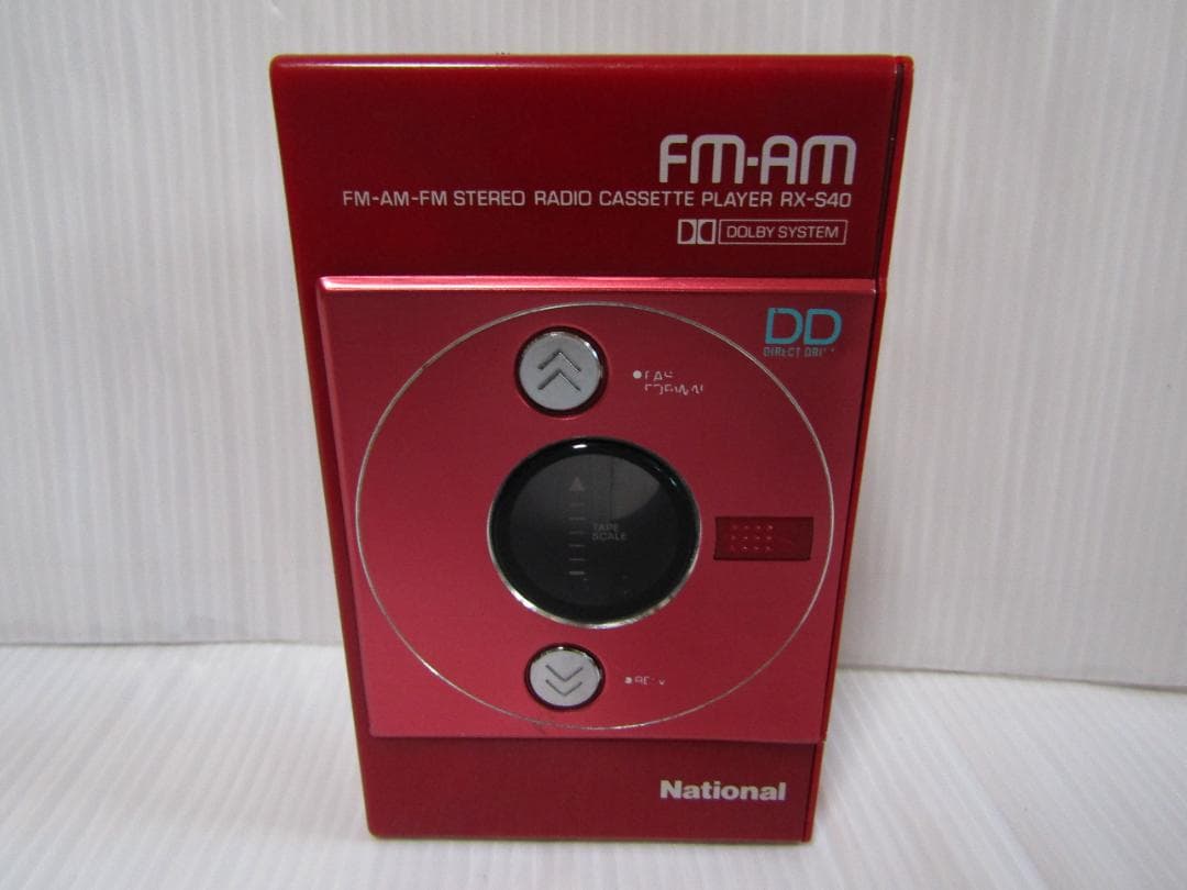 B0562 National ナショナルRX-S40ラジオカセットプレーヤー