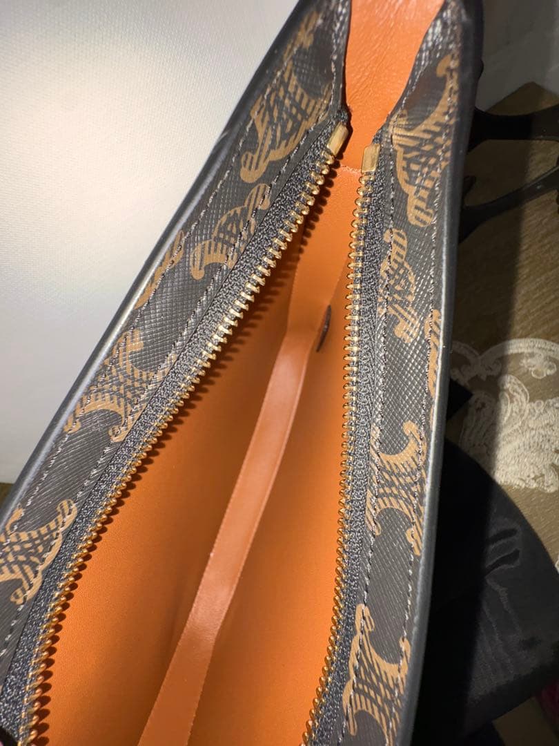 CELINE セリーヌ トリオンフ キャンバス ショルダー保存袋付き 新品