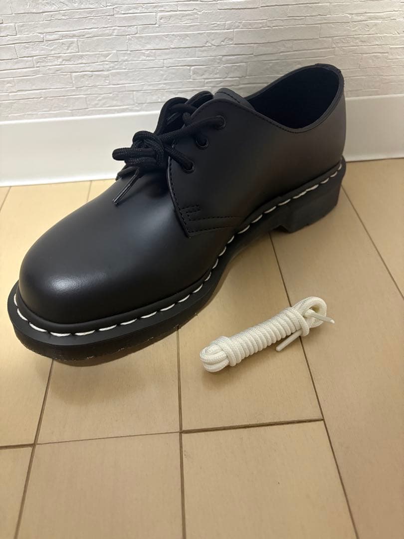 Dr.Martens 1461W ホワイトステッチ 3ホール シューズ