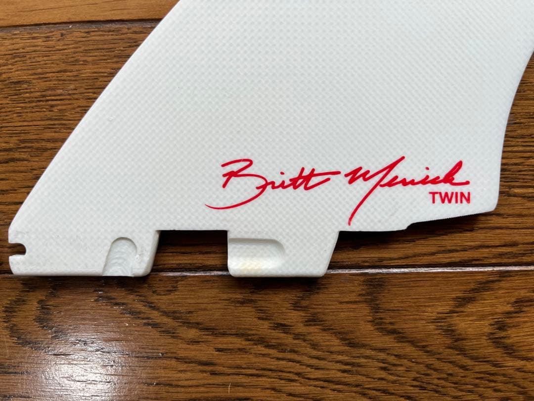 美品 FCS2ツインフィン bm ブリットメリック twin am アルメリック