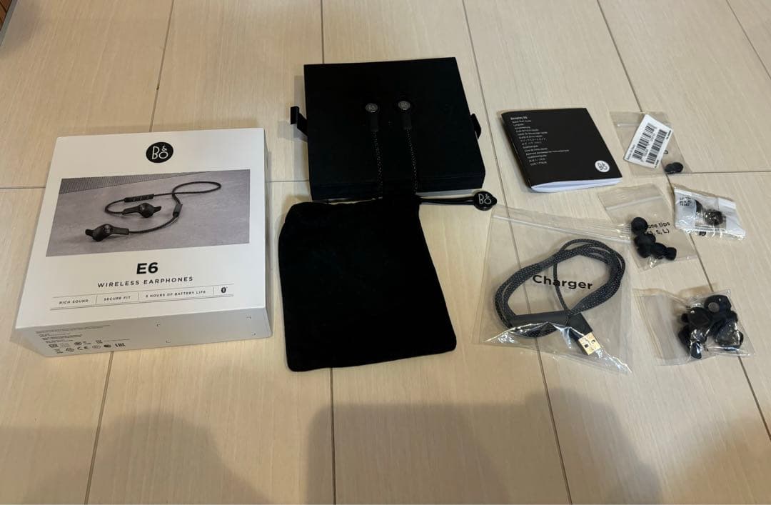 【3時間限定セール！美品】BANG & OLUFSEN E6 ブラック