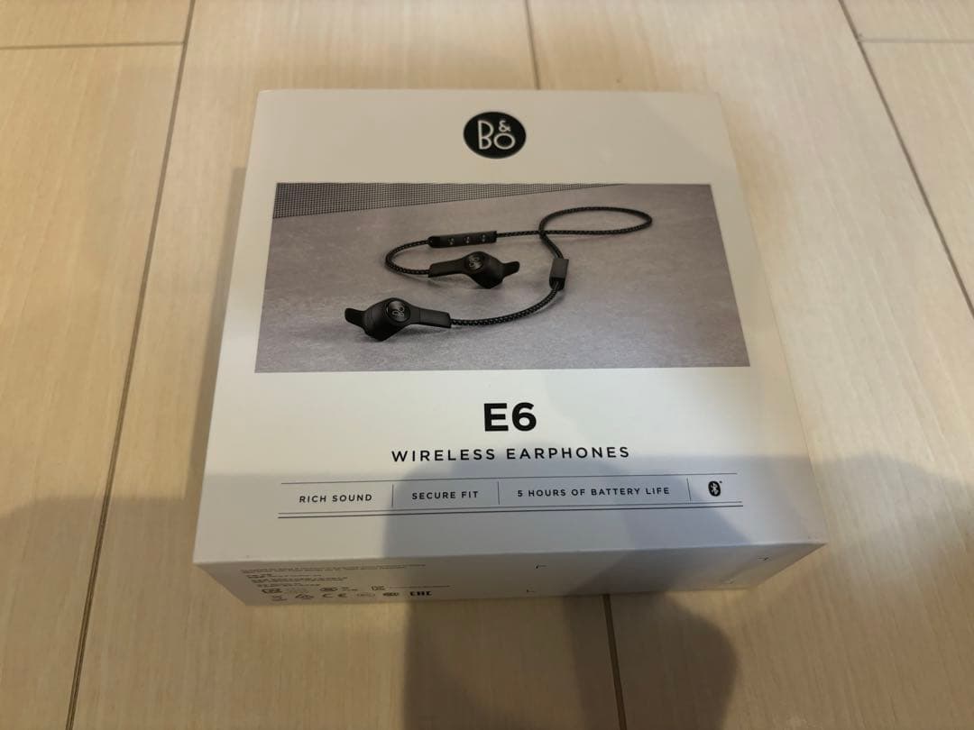 【3時間限定セール！美品】BANG & OLUFSEN E6 ブラック