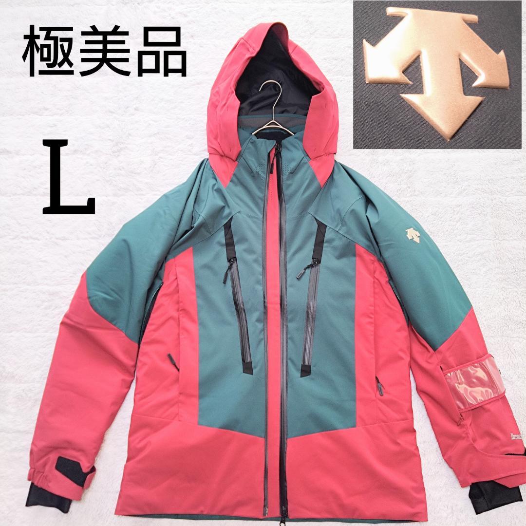 さ*と様 極美品デサント、大きいＬ、高機能、ポケット多数、脇下ベンチレーション、