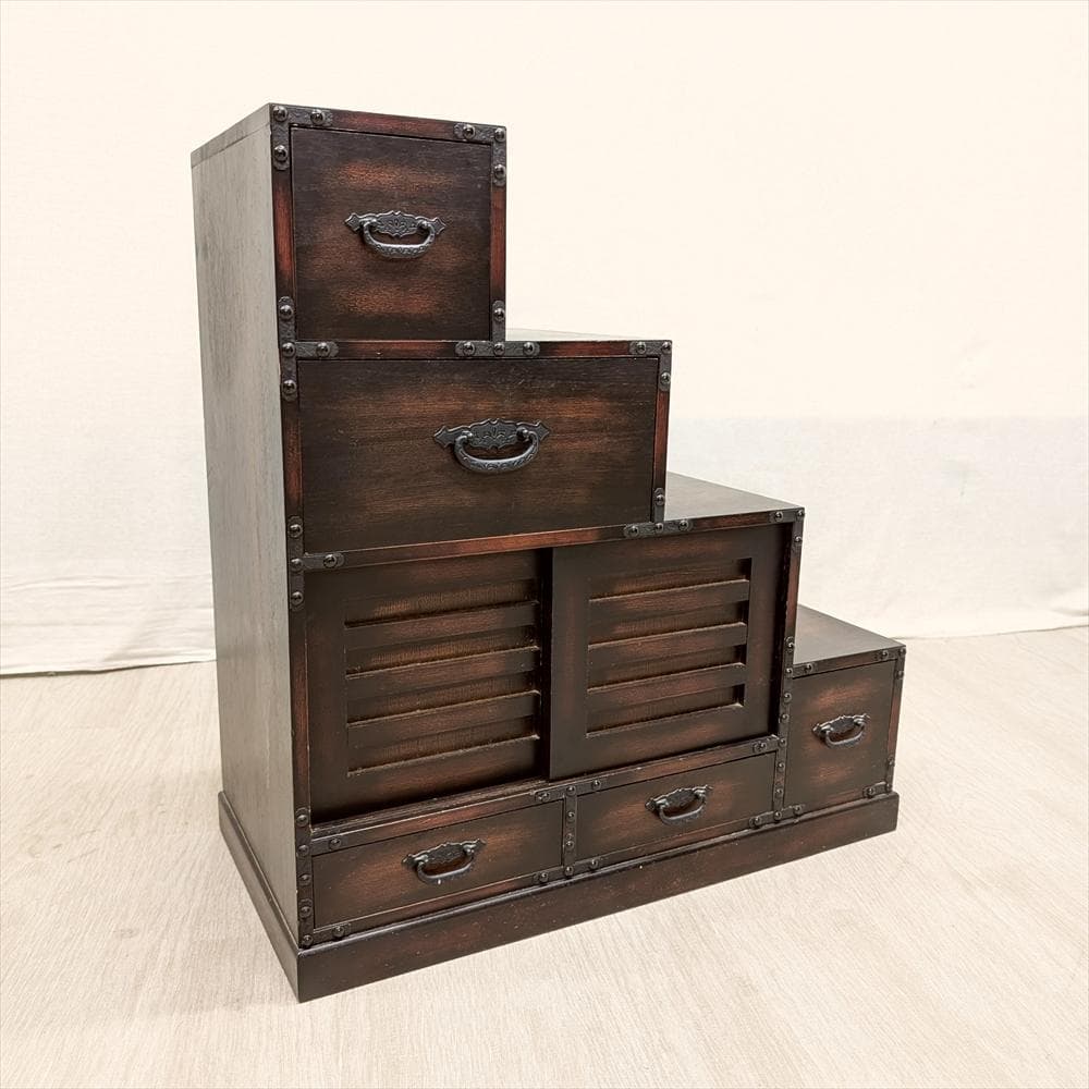 民芸家具　階段箪笥　時代箪笥　収納箪笥　小物箪笥　タンス　たんす　和箪笥　民藝