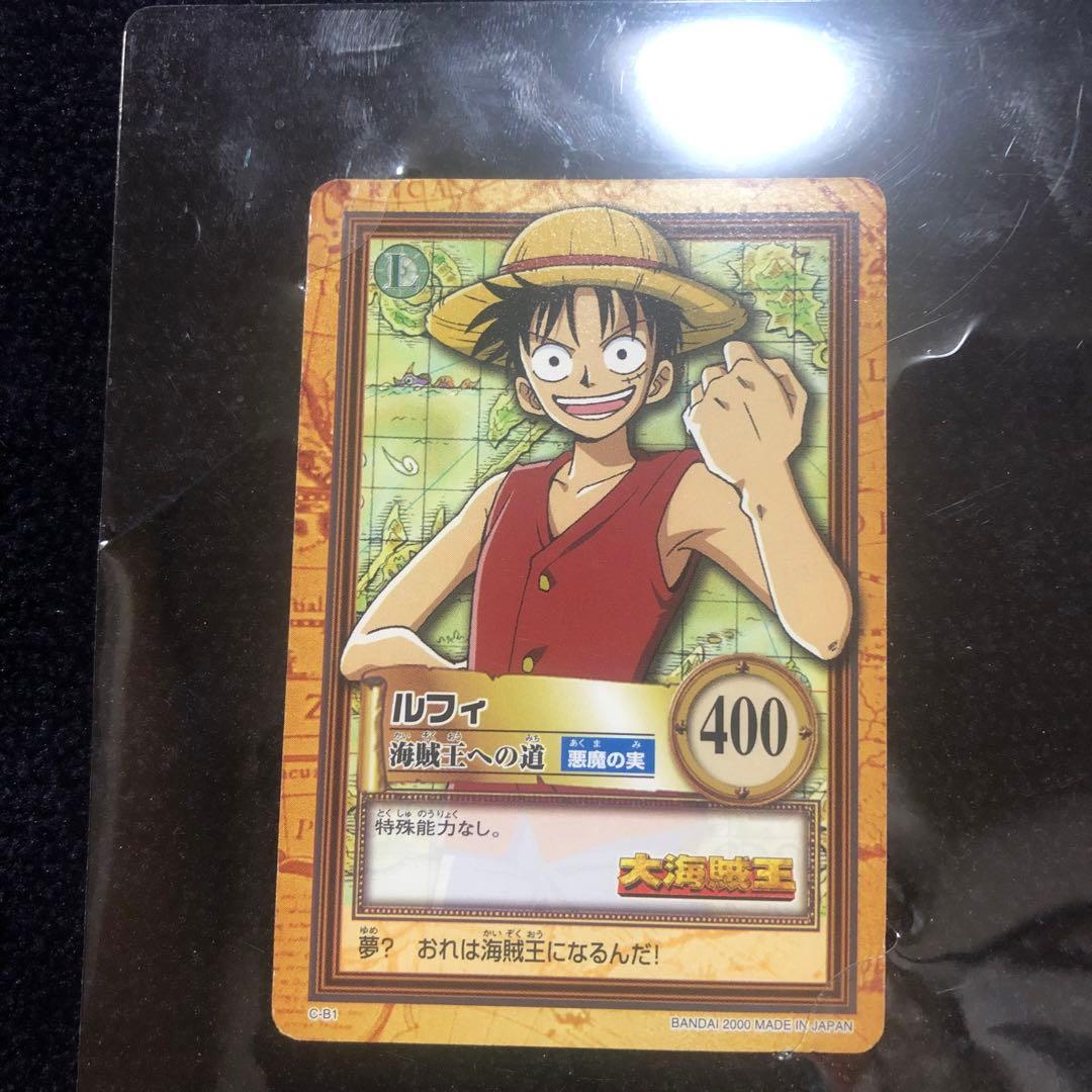 【希少】　旧ワンピース　カードダス プロモ　B1 B2 B3 B4 B5
