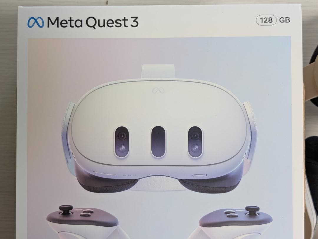  Quest 3 128GB VRヘッドセット 中古