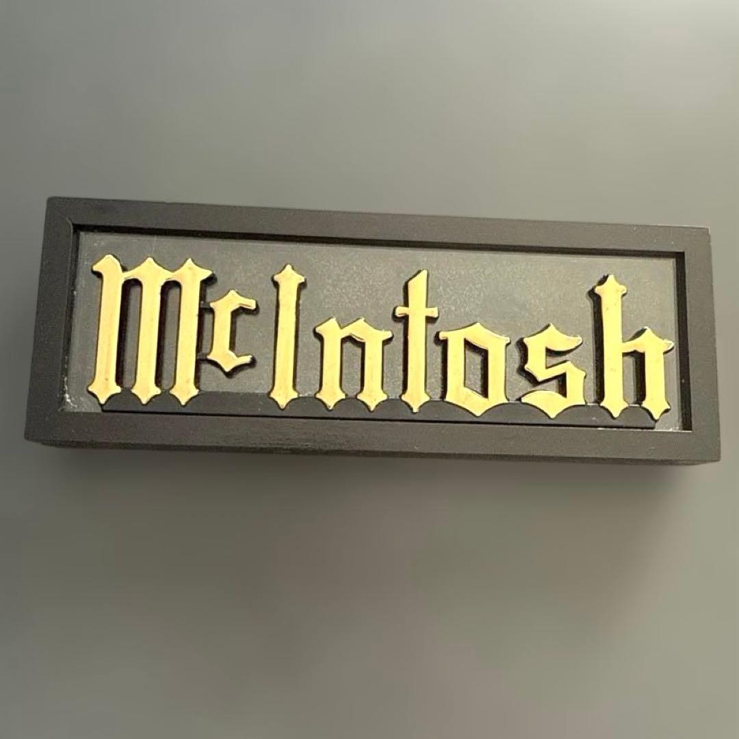 Mclntosh Car Audio オリジナルエンブレム 非売品　レア品