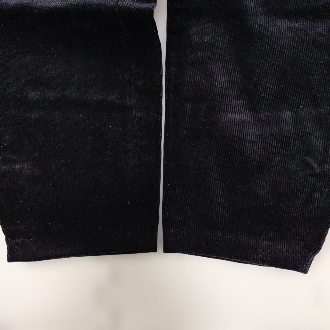 稀少! アナトミカ ヘビーコーデュロイパンツ 黒 40 フランス ビンテージ