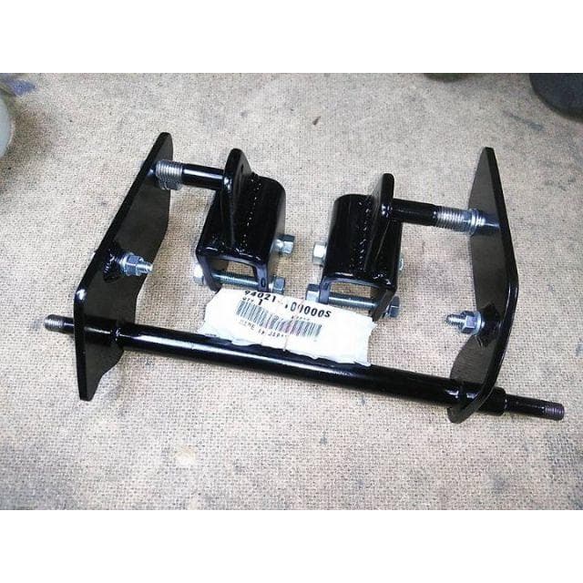 新品　エイプ50　100 ツインサスアダプター 塗装込み　ＫＢＣ製 Ｗサス