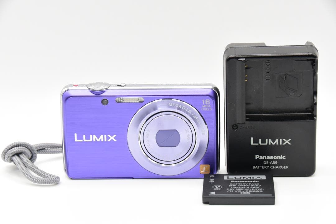■ 美品 ■ Panasonic LUMIX DMC-FH8 パープル