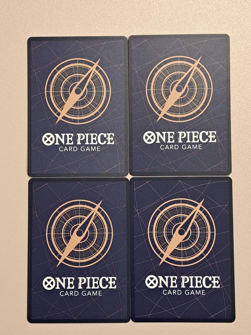 ワンピースカードエッグヘッドクライシス ロロノア・ゾロSR ×４