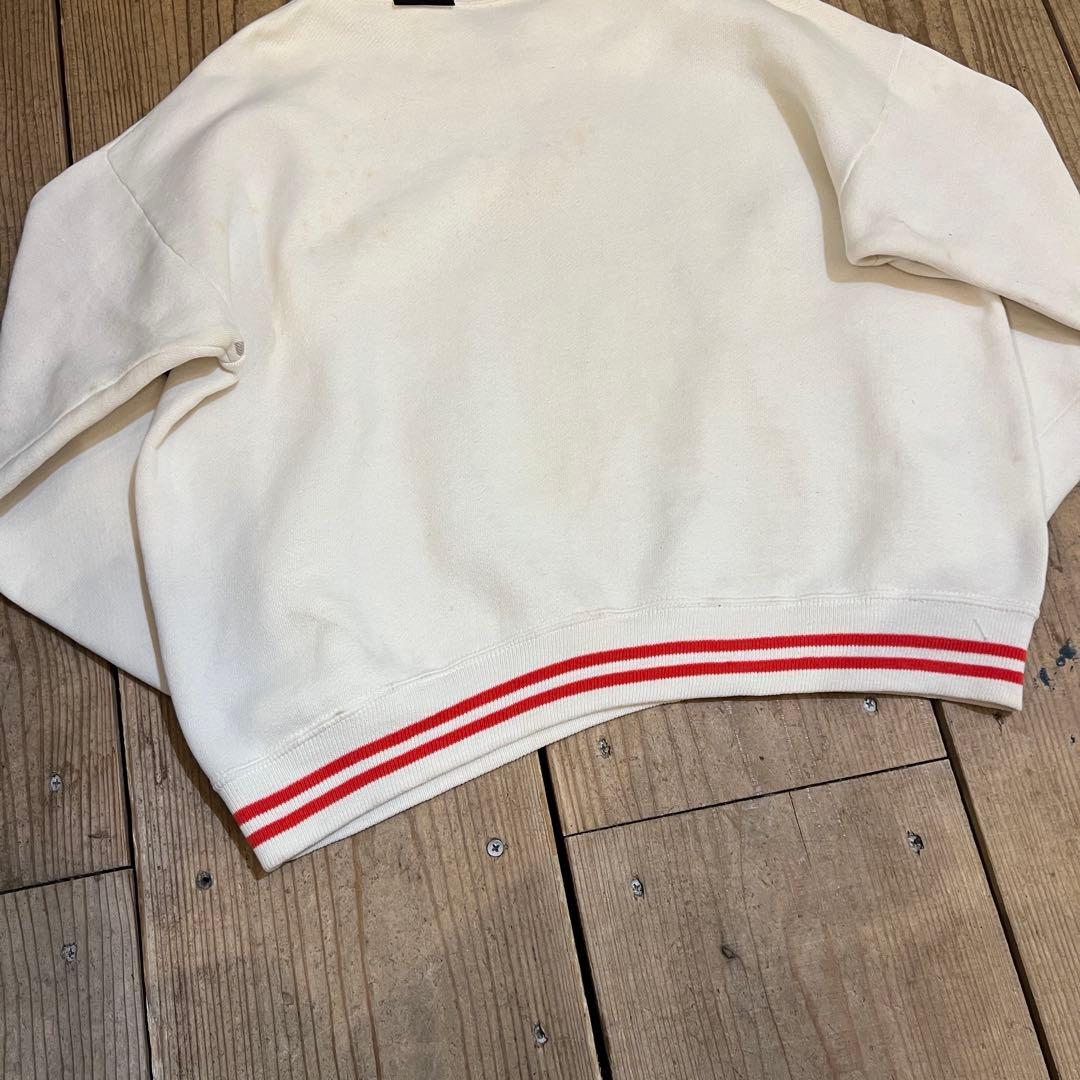 50年代 ビンテージスウェット 片爪ジップ ビンスウェ スプルース リブライン