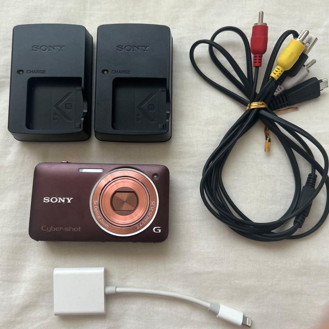 SONY Cyber−Shot WX DSC-WX5 デジカメ　ブラウン