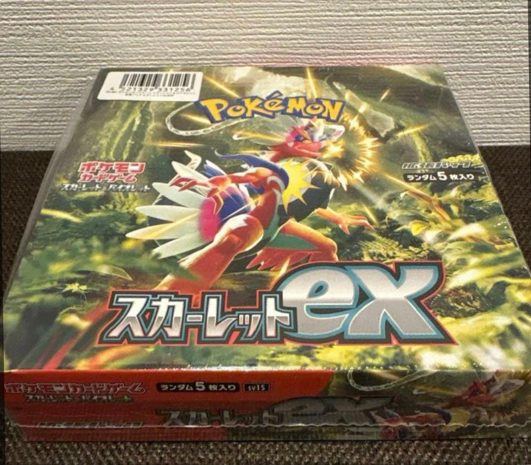 【新品未開封シュリンク付き】 ポケモンカードゲーム　スカーレットex