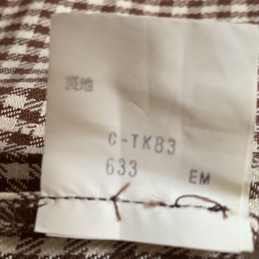 YSL イヴサンローラン 千鳥格子 ダブルジャケット M