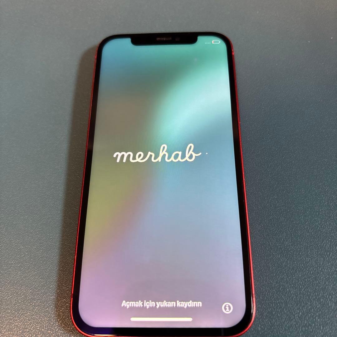 iPhone12 256GB レッド　SIMフリー Apple