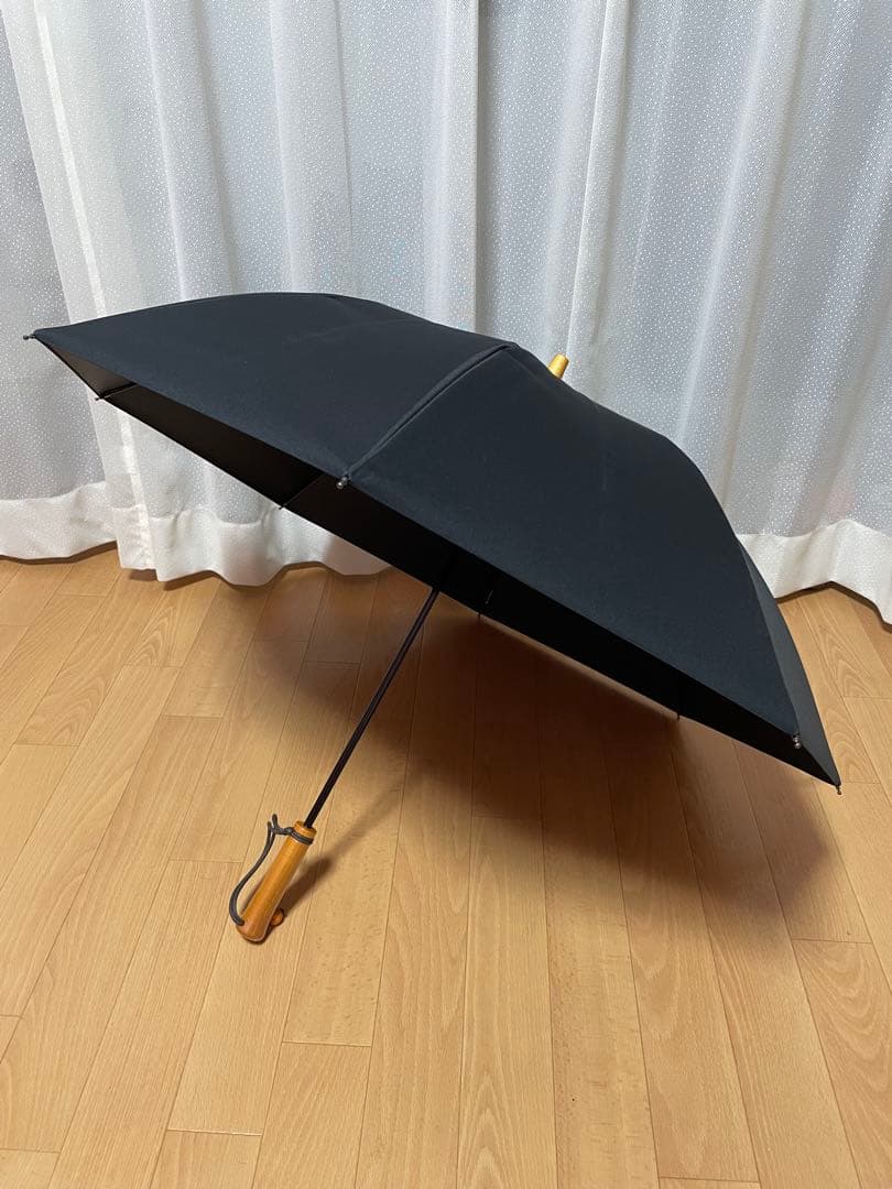 サンバリア100 長傘 Sサイズ 無地 ブラック