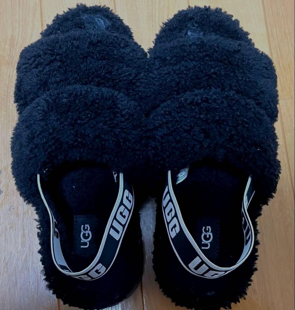 UGG アグ オー フラッフィータ OH FLUFFITA サンダル #ブラック
