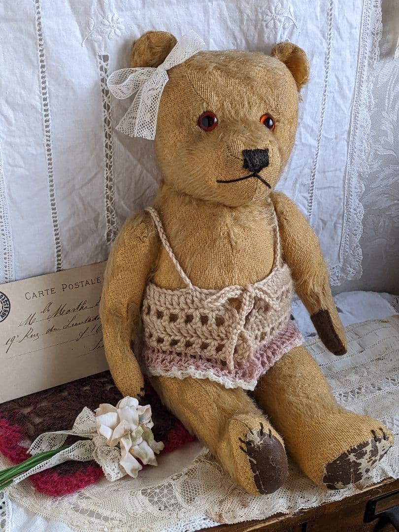 【y】アンティークベア　アンティークテディベア　チルターン　イギリス