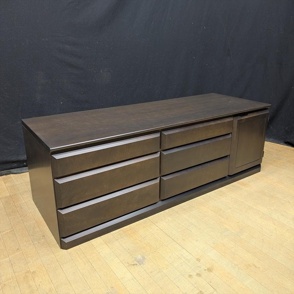 カリモク　ローボード　ローチェスト　リビングボード　サイドボード　収納　ドロワー