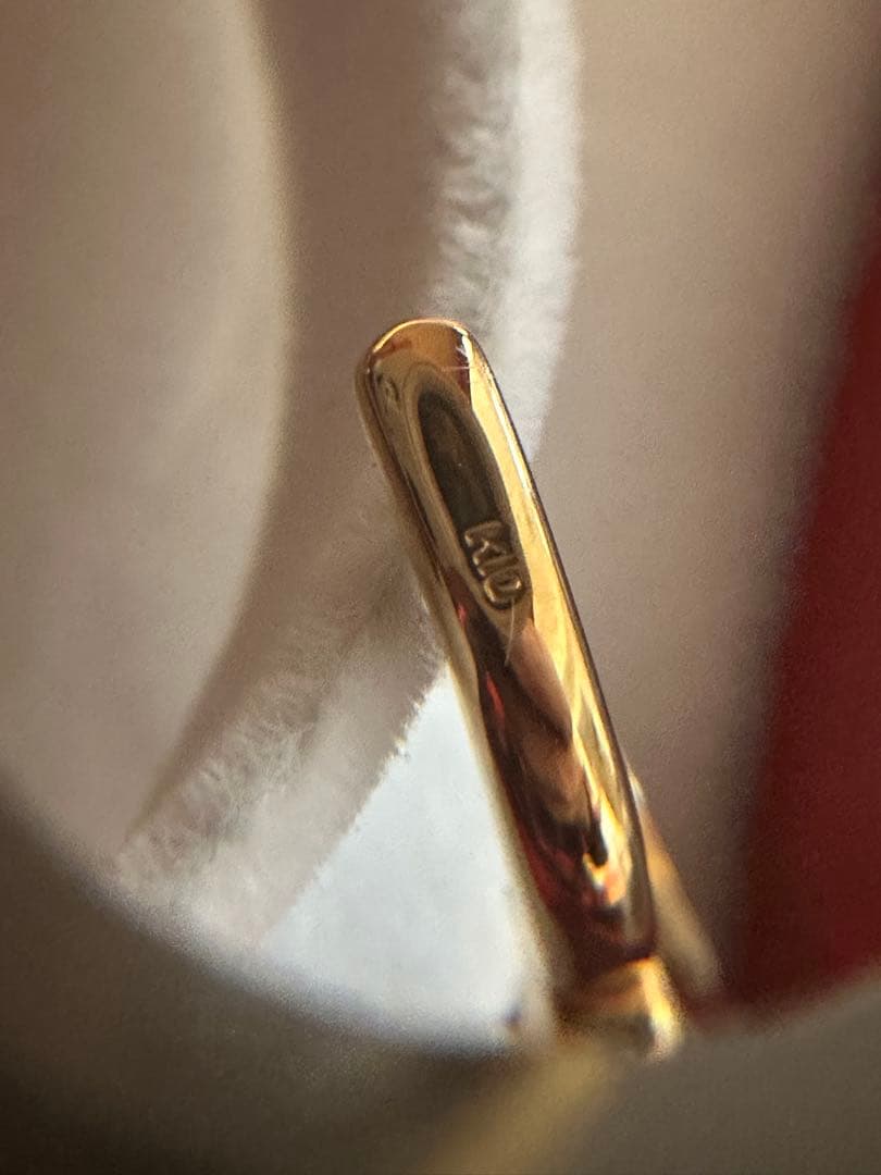 ツツミ　マルチカラーストーンパヴェピアス片耳　ツツミ