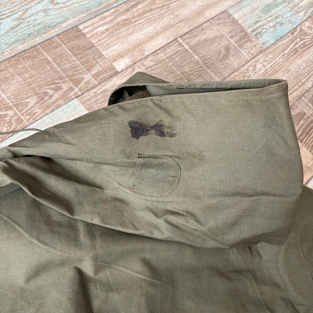 USN レインパーカー デッキパーカー プルオーバー ゴム引き XL相当