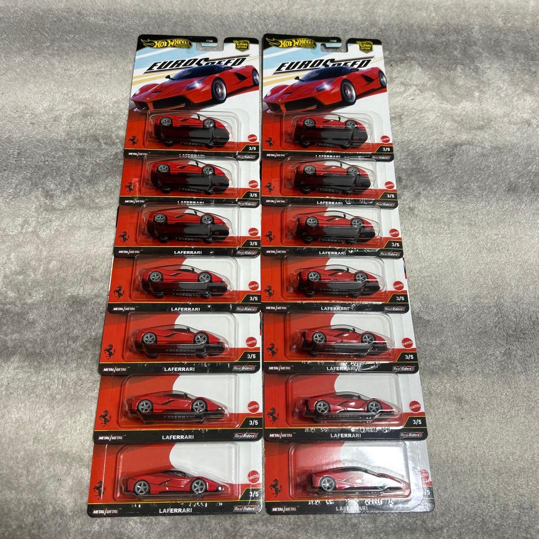 ホットウィール ユーロスピード ラフェラーリ LAFERRARI 14台セット