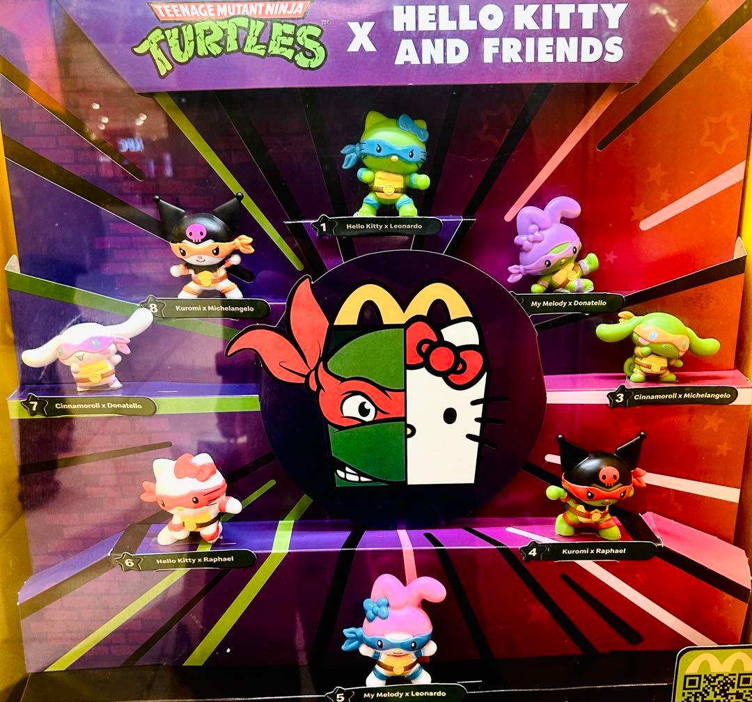 海外限定　ハッピーセット　タートルズ　サンリオ　8種類　未開封