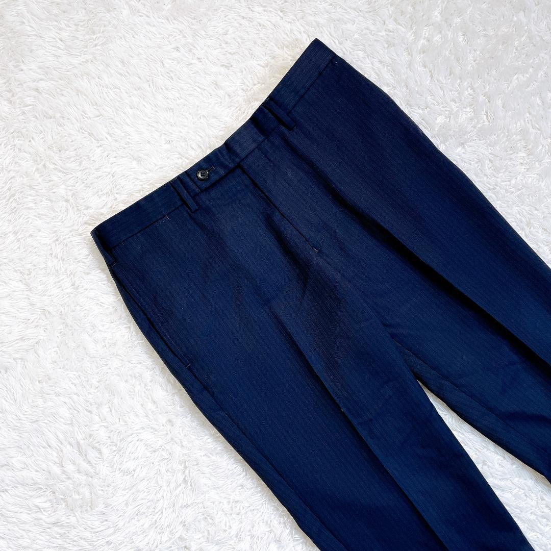 J.PRESS　セットアップスーツ　ネイビー　ストライプ　A5