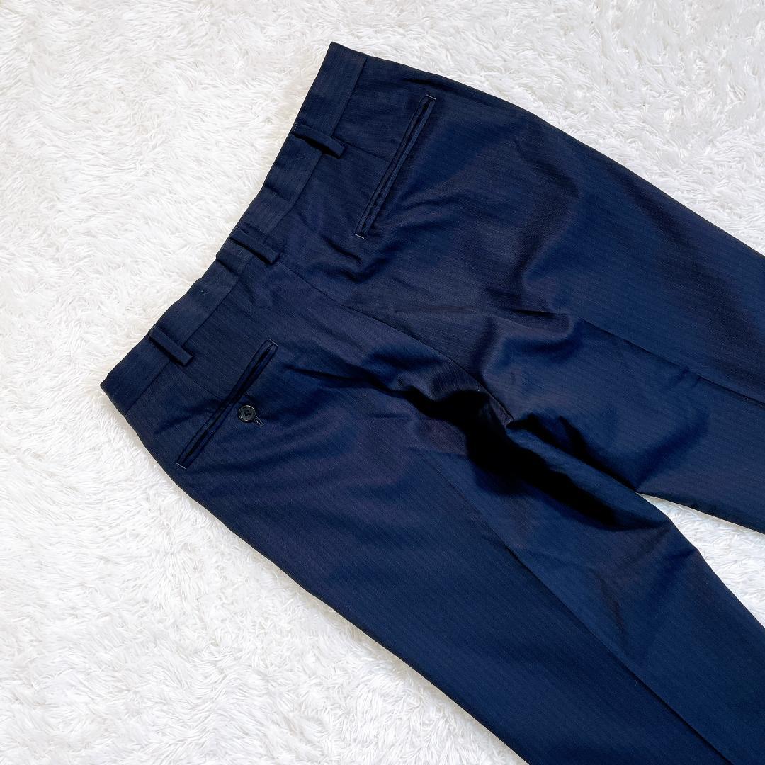 J.PRESS　セットアップスーツ　ネイビー　ストライプ　A5