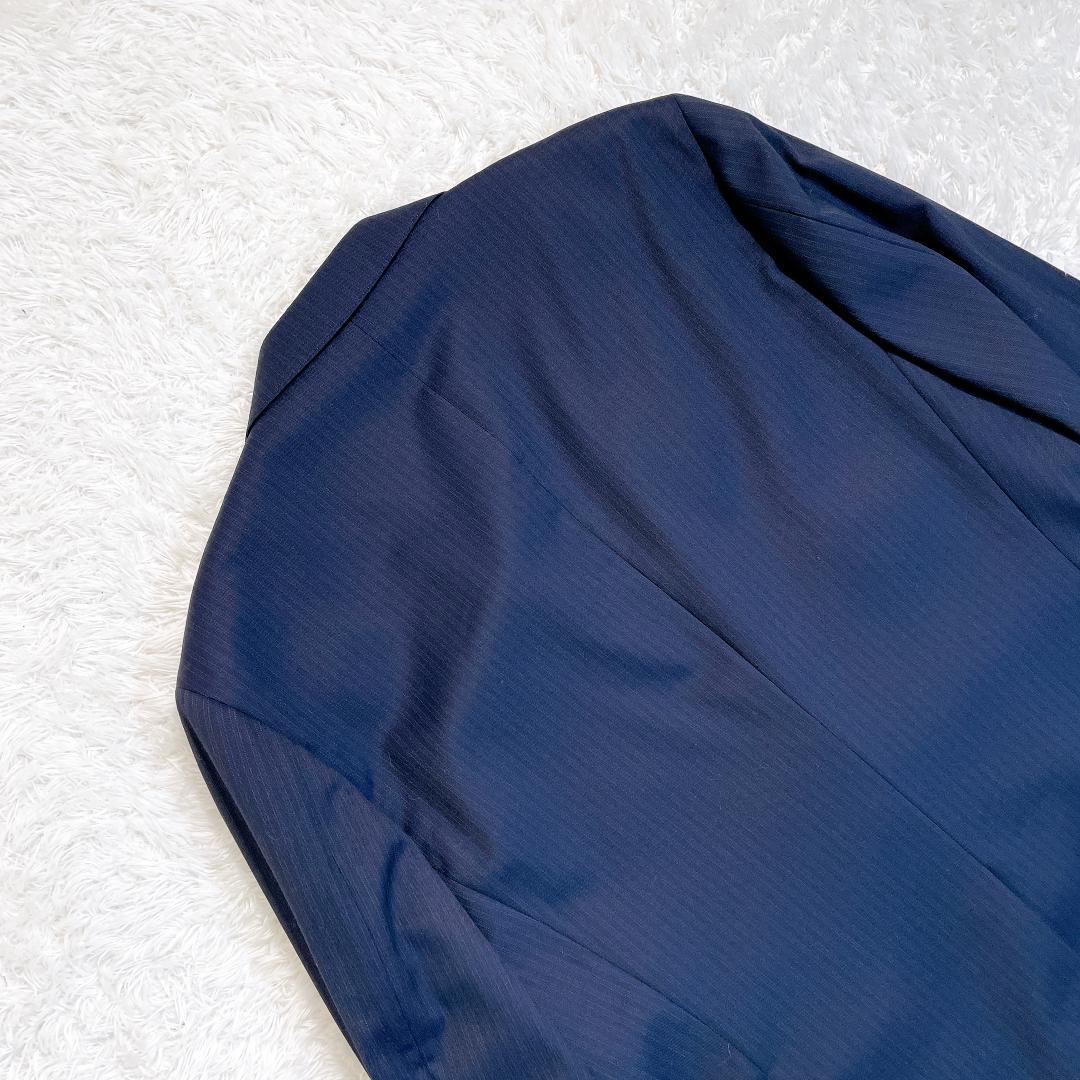 J.PRESS　セットアップスーツ　ネイビー　ストライプ　A5