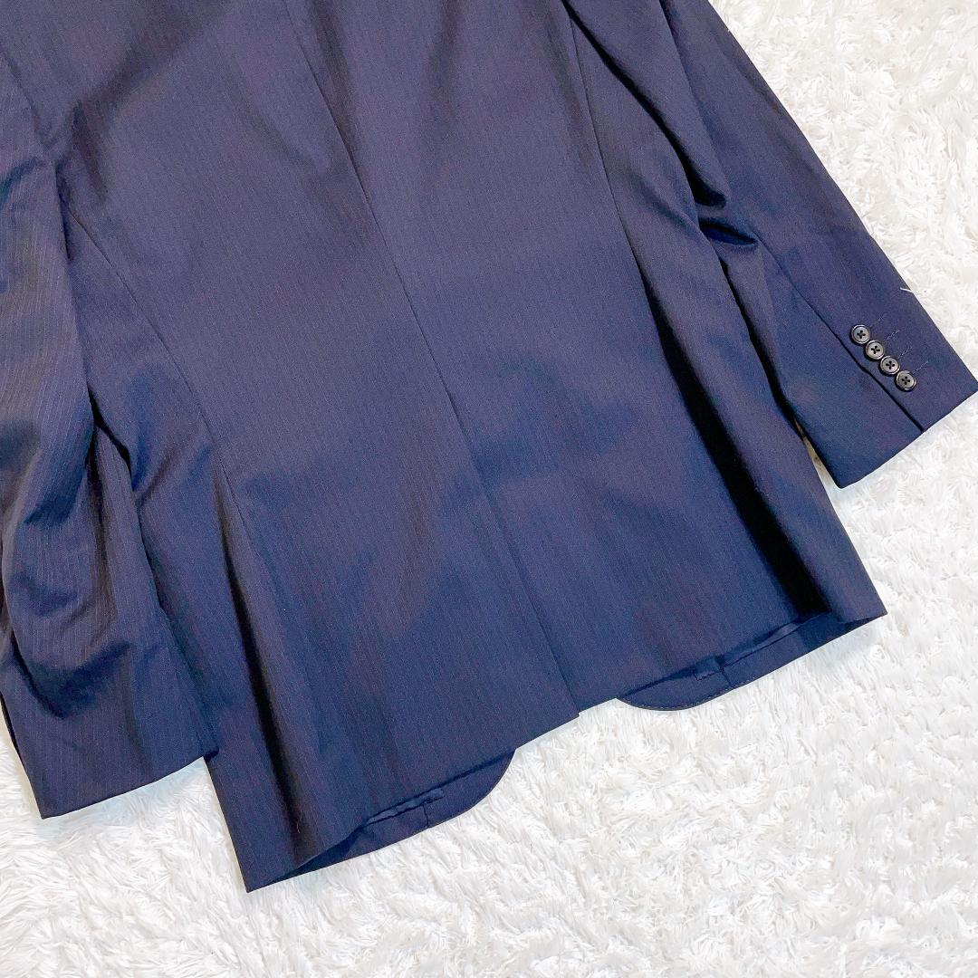 J.PRESS　セットアップスーツ　ネイビー　ストライプ　A5