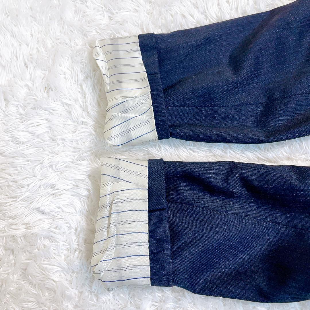 J.PRESS　セットアップスーツ　ネイビー　ストライプ　A5