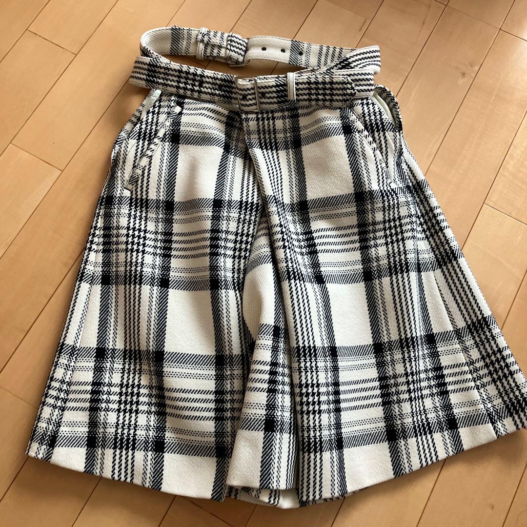 コムデギャルソン　千鳥格子　ショーツ