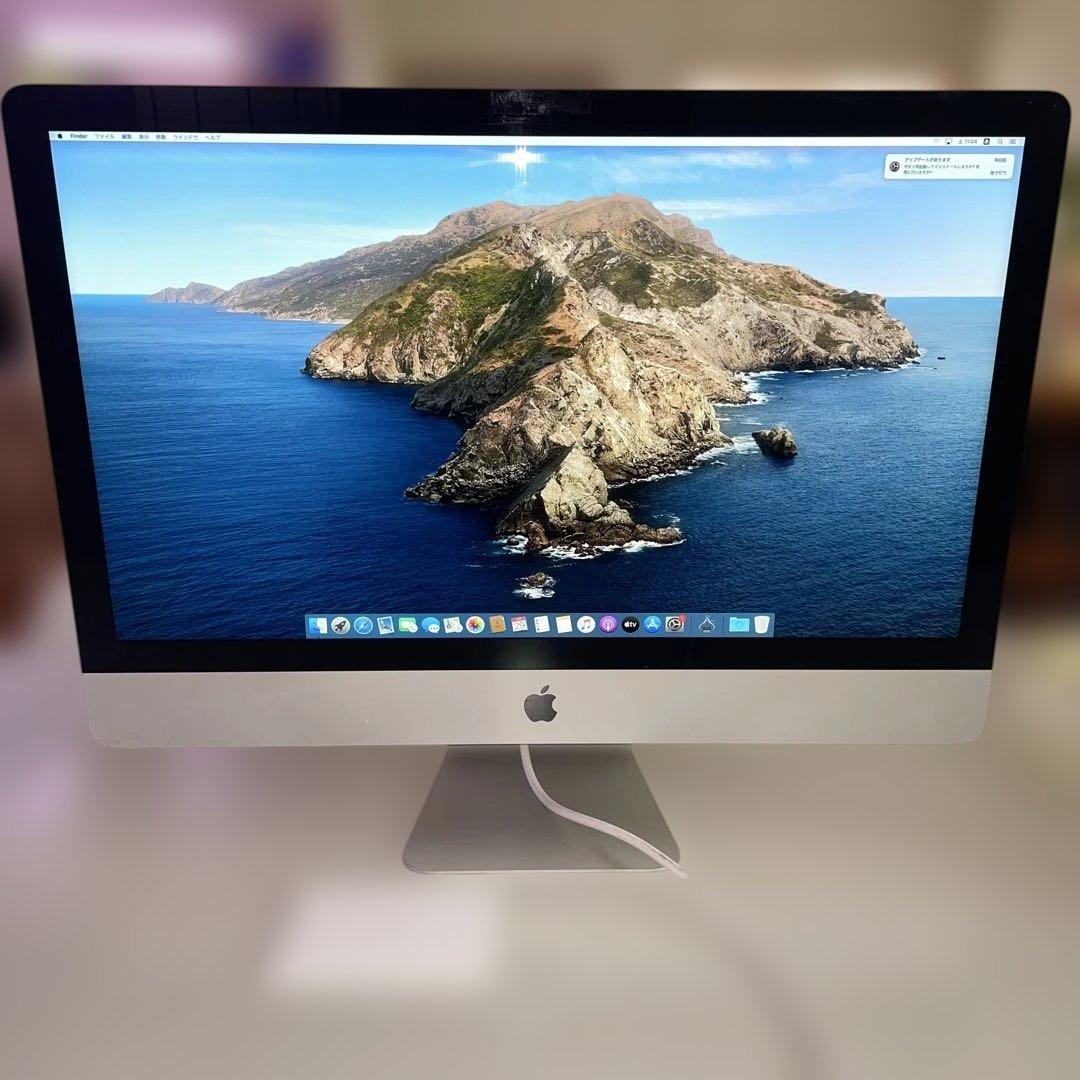 【首折れ】iMac 27インチ Late 2012 メモリ8GB 1TB HDD