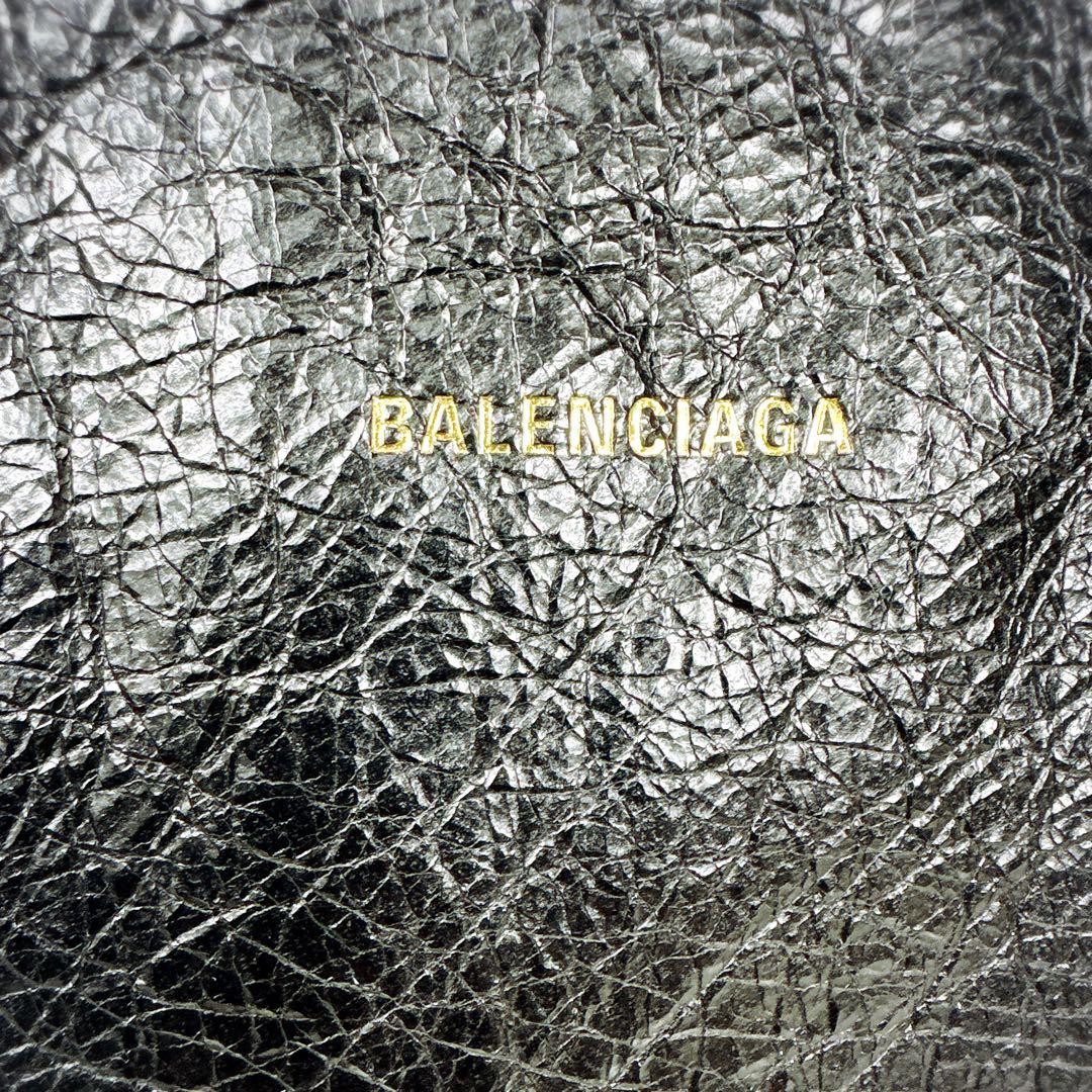 BALENCIAGA トート ショルダー 2way バザールショッパー 黒 S