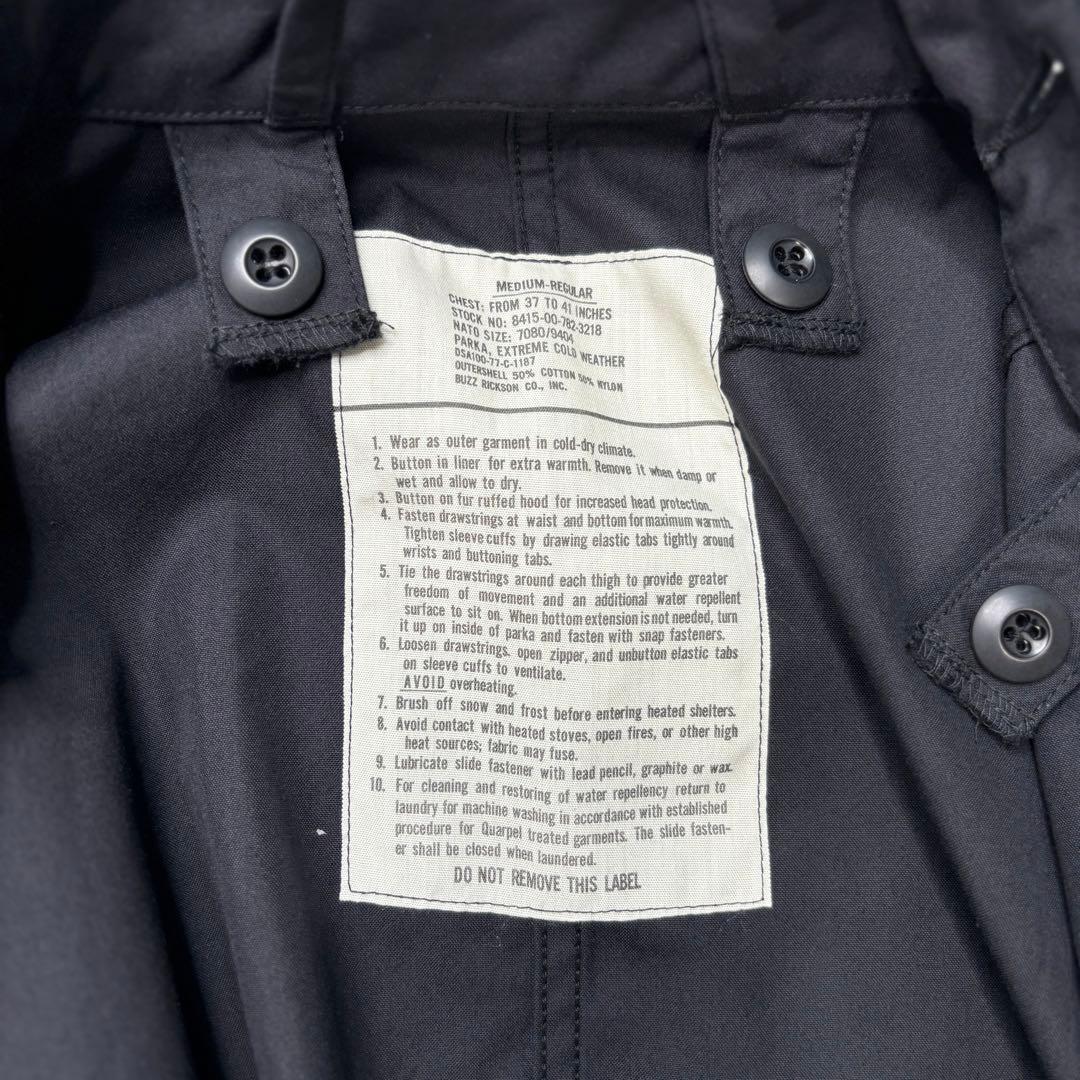 【新品未使用】バズリクソンズ M-65 フィッシュテールパーカー コート M