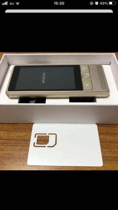 ⭐️値下げしました⭐️KAZUNA eTalk5 シャンパンゴールド