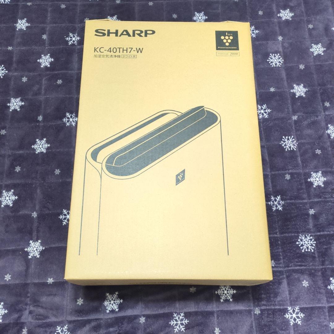 最安値【早い者勝ち】SHARP KC-40TH7-W 空気清浄機