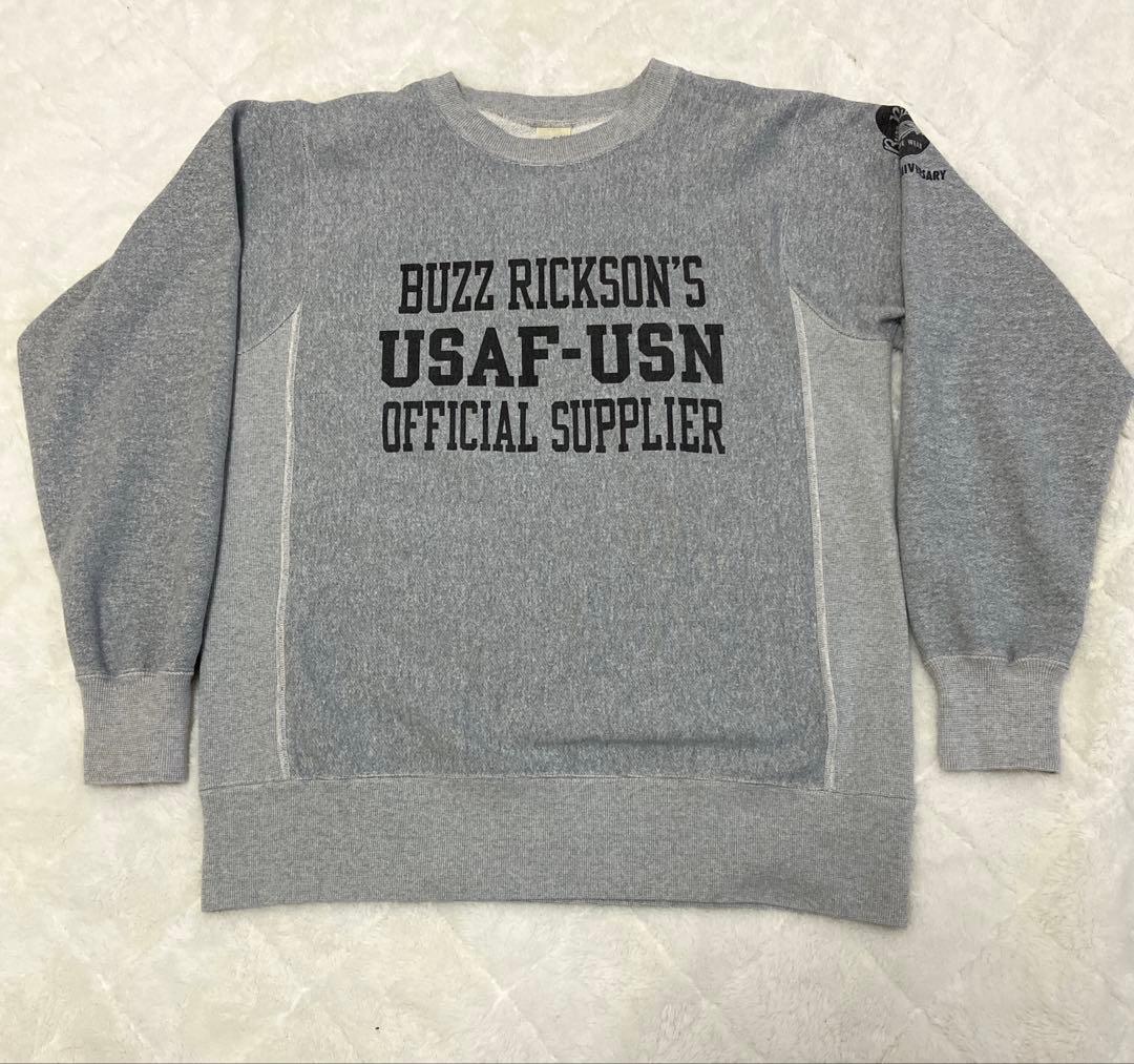 バズリクソンズ 30周年　アニバーサリー　ホリゾンタル　スウェット