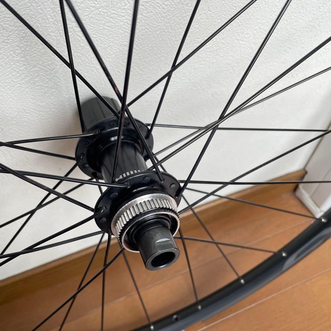 シマノ WH-RS171 完組ホイール 黒　前後2本セット ディスクブレーキ用