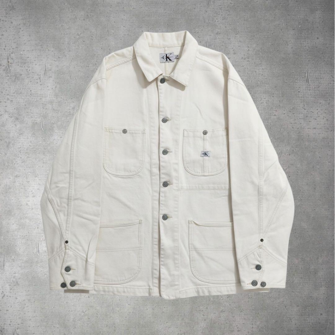   ホワイト カバーオール 90s XL 0-60-784