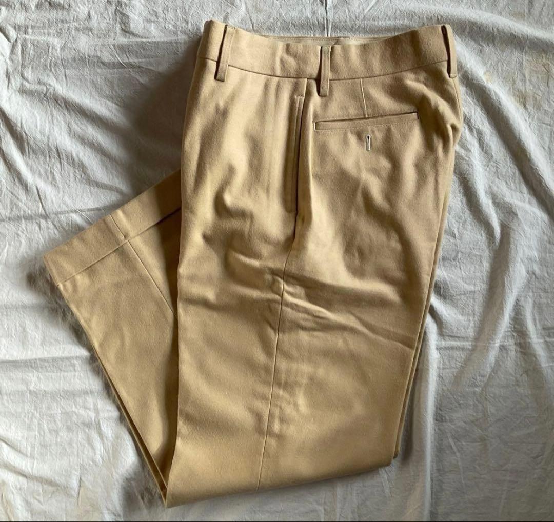 パンツ At last & co wool trousers off white 32