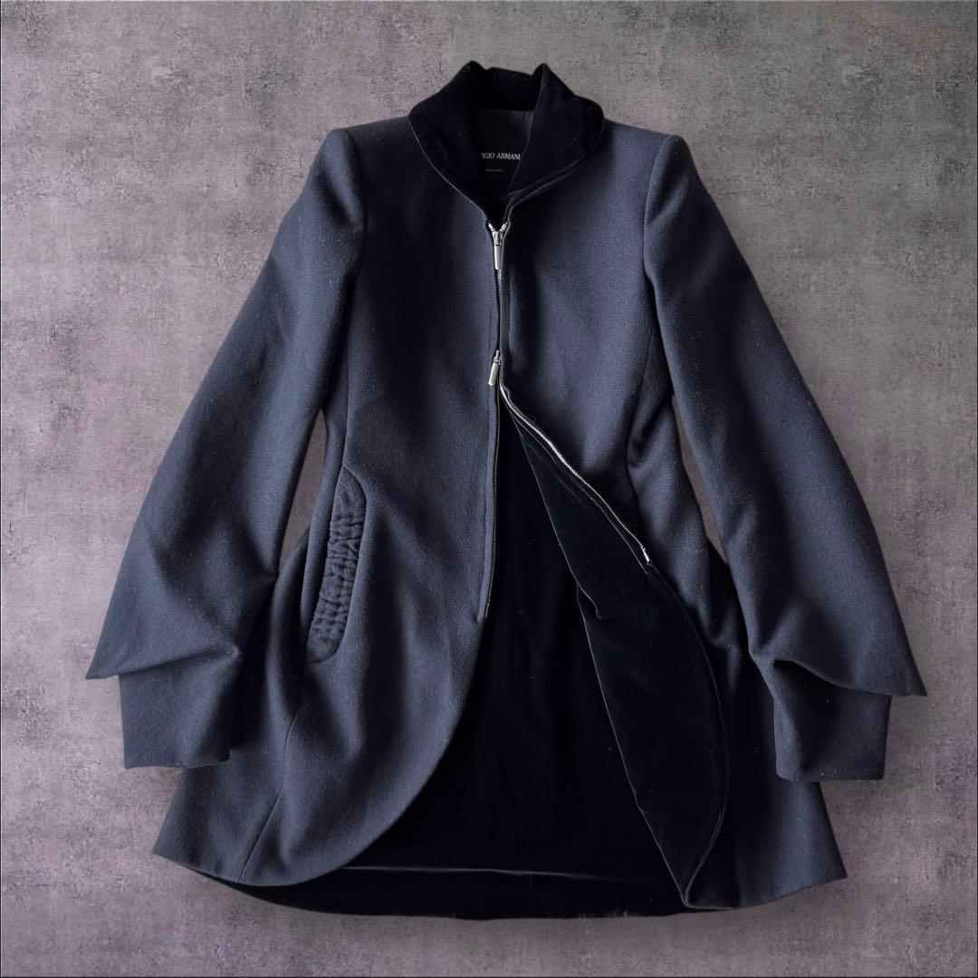 イタリア製 美品 GIORGIO ARMANI シングル ジャケット 36